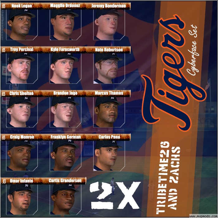 More information about "Zach & TribeTime26s Tigers Cyberface Set v1"