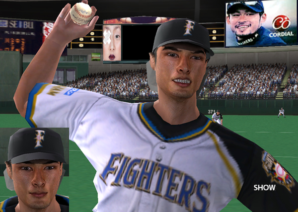 More information about "Yu Darvish face/portrait/import"