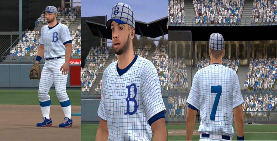 1916 Brooklyn Robins(dodgers) - Uniforms and Accessories - MVP Mods