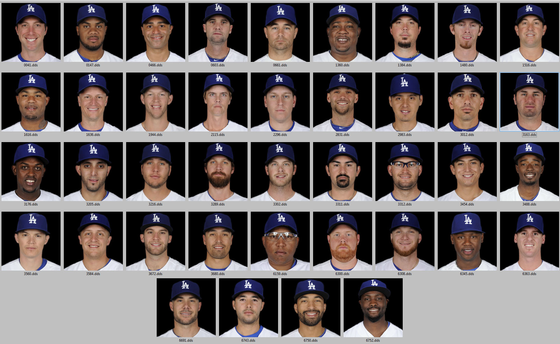 More information about "2013 Los Angeles Dodgers 2x Portriats"