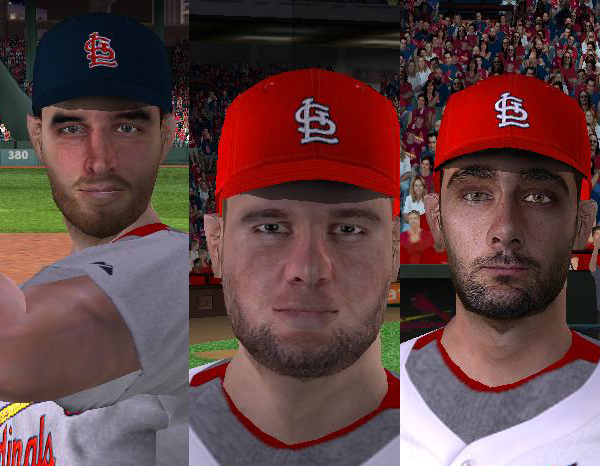 More information about "Adam Wainwright, Matt Carpenter, Matt Adams faces 2013"