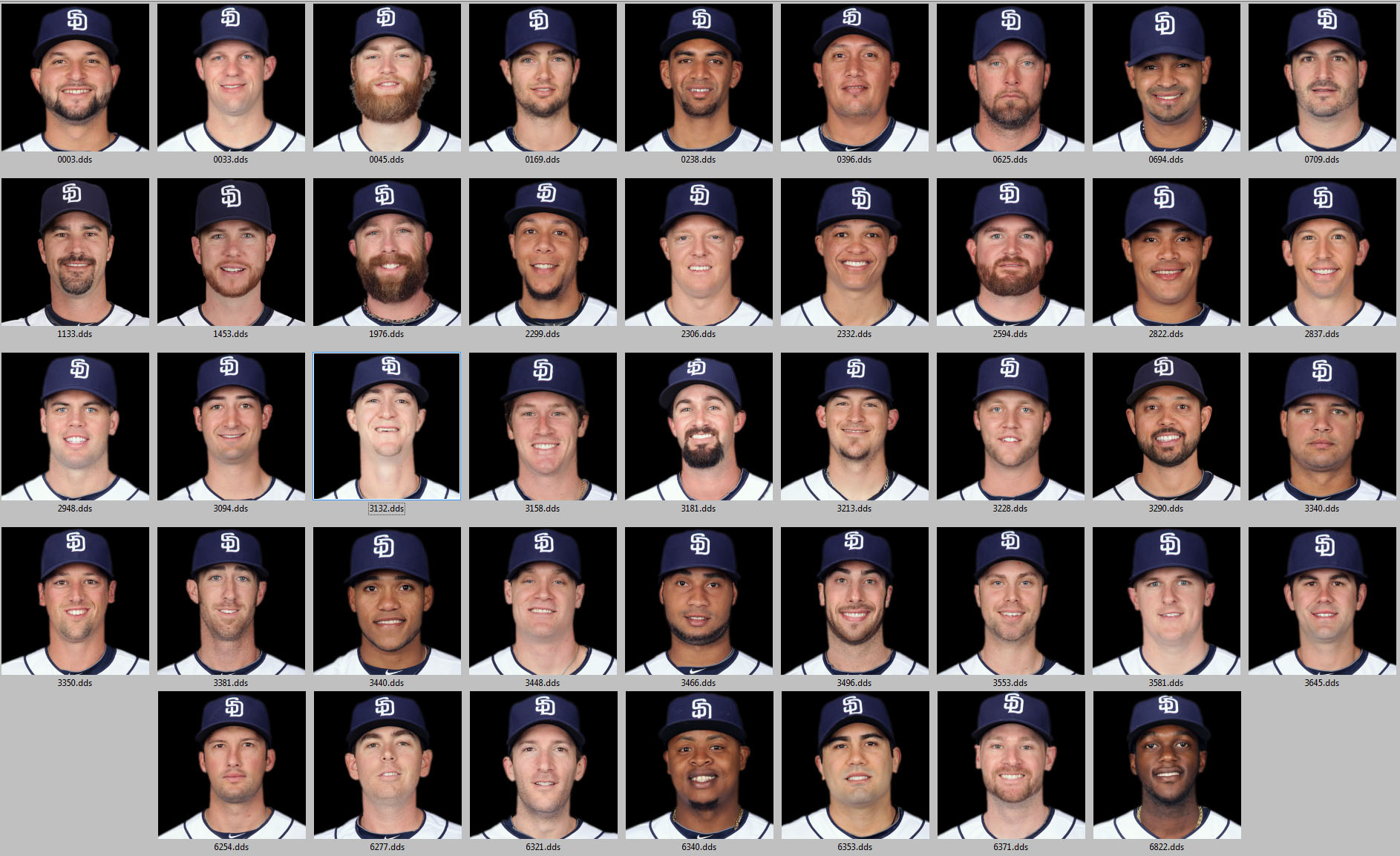 2013 San Francisco Giants 2x Portriats - Portraits - MVP Mods