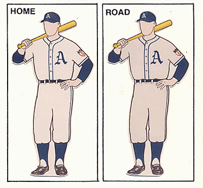 1951 Philadelphia Athletics Uniforms - Uniforms - MVP Mods