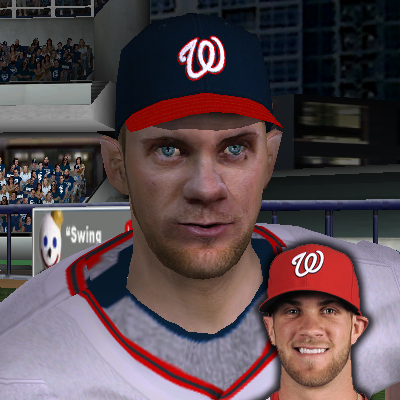 More information about "Bryce Harper face"