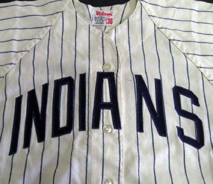 1971 Ray Fosse Game Worn Cleveland Indians Jersey - One Year Style., Lot  #82134