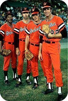 1971 Baltimore Orioles Alternate Orange Uniform - Uniforms - MVP Mods