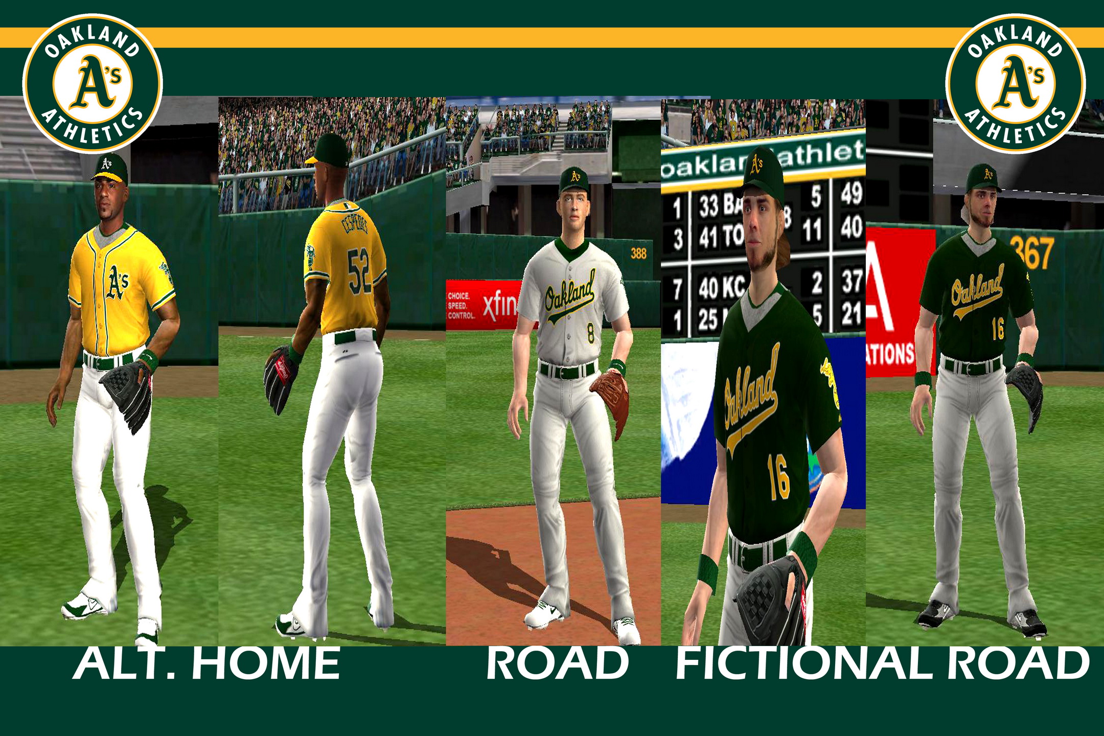 More information about "2013 Oakland Athletics Uniform Corrections"