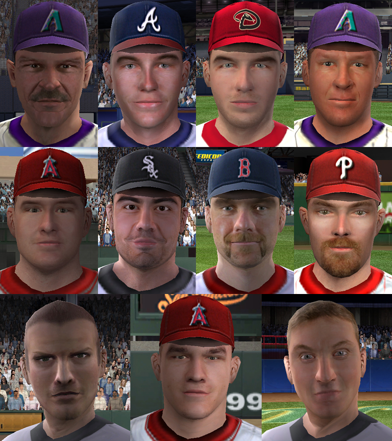 More information about "Veesmack's Trout, Trumbo, Quentin, Werth, Brenly, McCarty, Stephen & Tim Drew, Damian Miller, David Beckham and Wayne Gretzky"