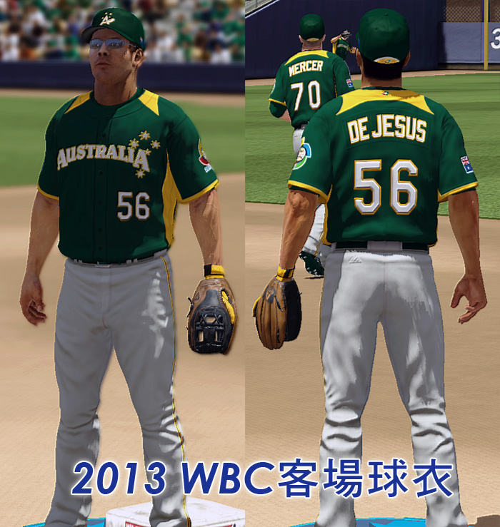 MLB2K12 - WBC USA uniform - Uniforms - MVP Mods