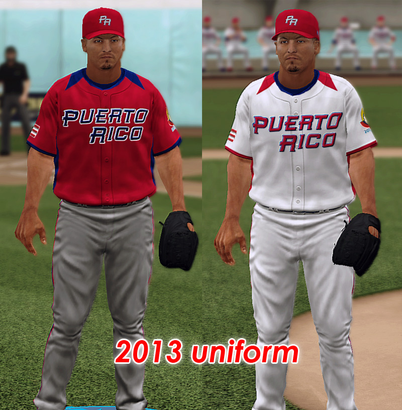 2013 WBC Uniform Final - Uniforms - MVP Mods