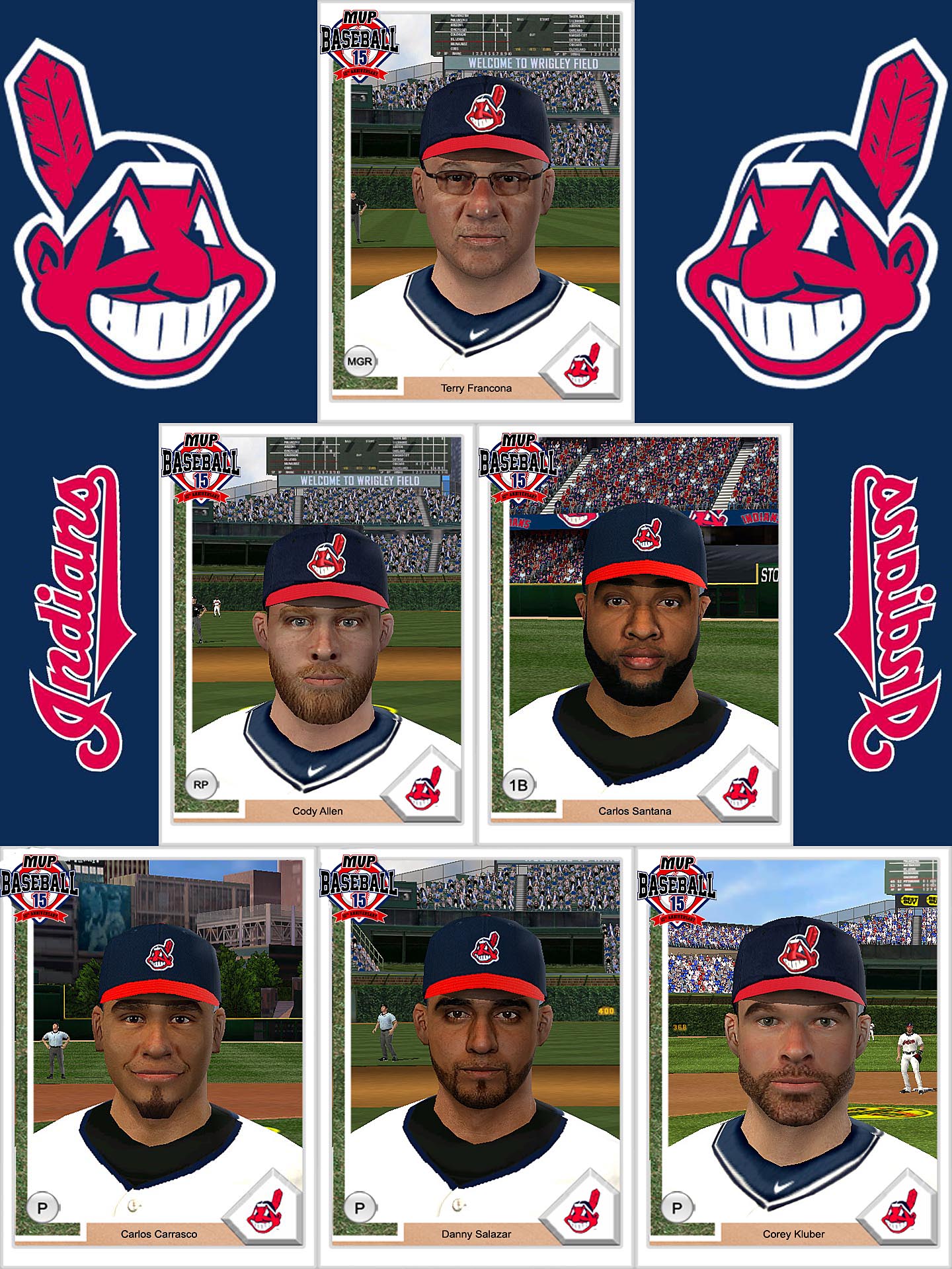 More information about "Facepack.Cleveland Indians MOD 15"