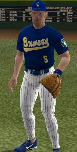 More information about "Early 90s Brewers BP/spring training uni"