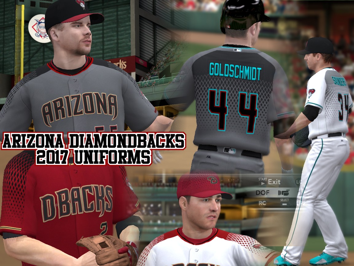 More information about "Arizona D-Backs 2017 Uniform Set"