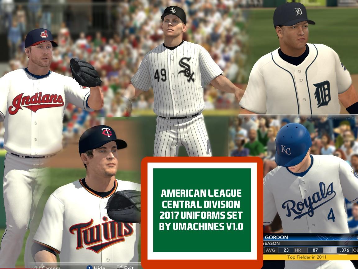 More information about "American League Central Division Uniform Set 2017"