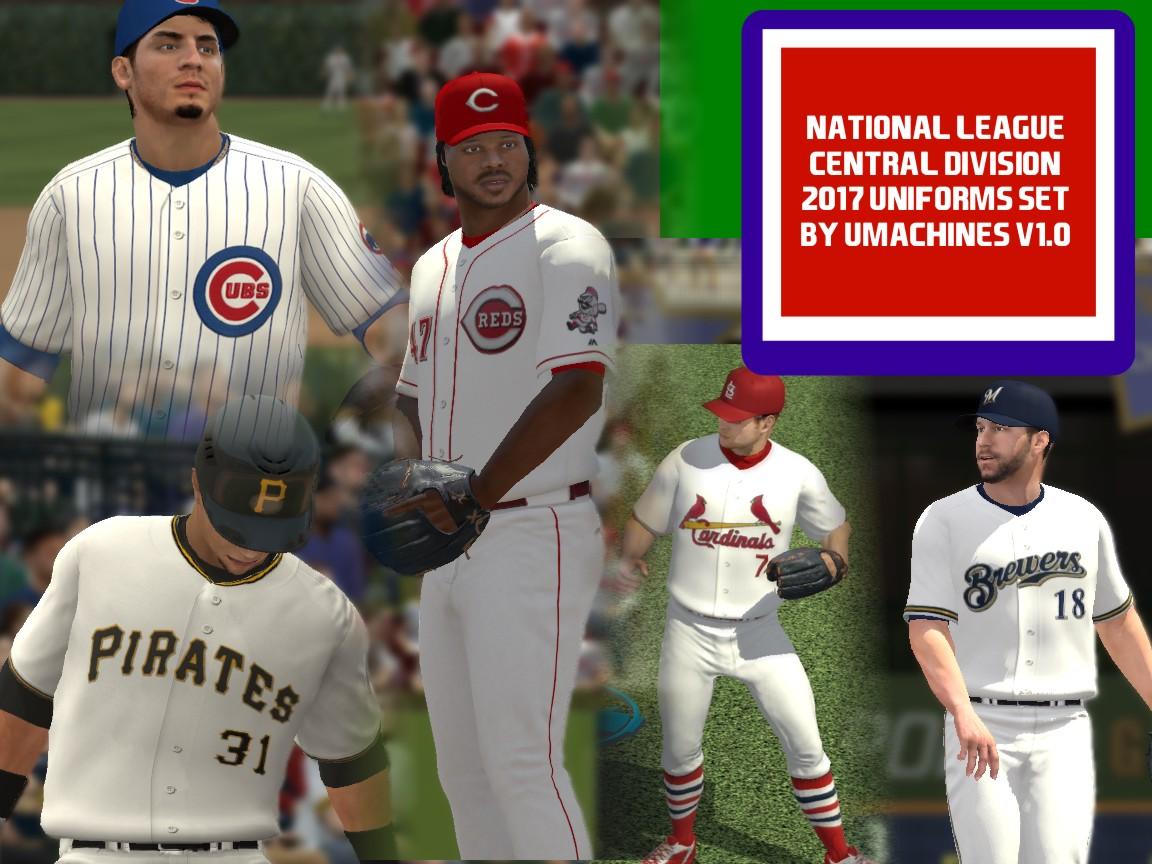 More information about "National League Central Division Uniform Set 2017"