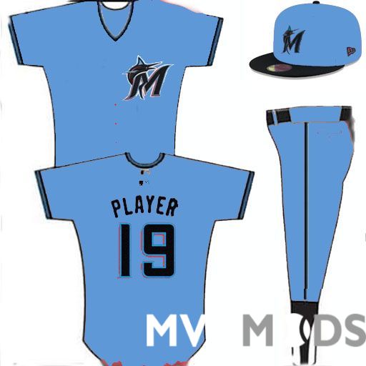 Potential New Marlins Uniforms for 2019 - Uniforms - MVP Mods