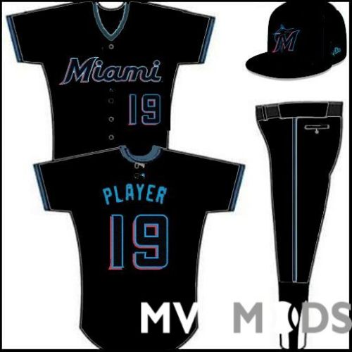 New Uniforms : I've been rocking “throwback” style Marlins