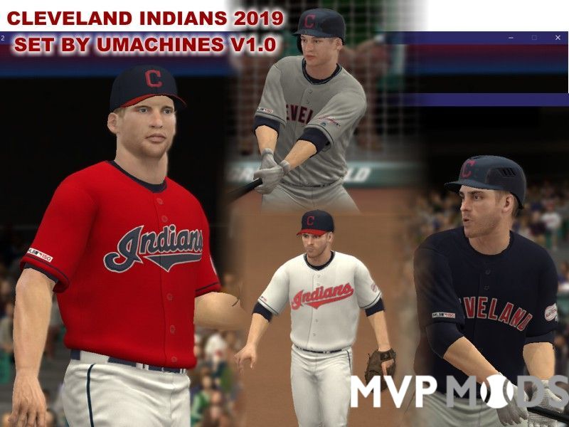 2021 Cleveland Indians Uniform Set - Uniforms - MVP Mods