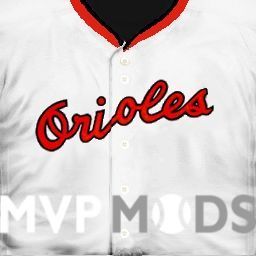 1971 Baltimore Orioles Alternate Orange Uniform - Uniforms - MVP Mods