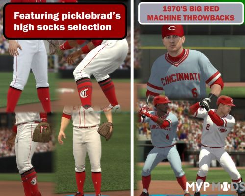 2020/2021 Cincinnati Reds Uniform Set - Uniforms - MVP Mods