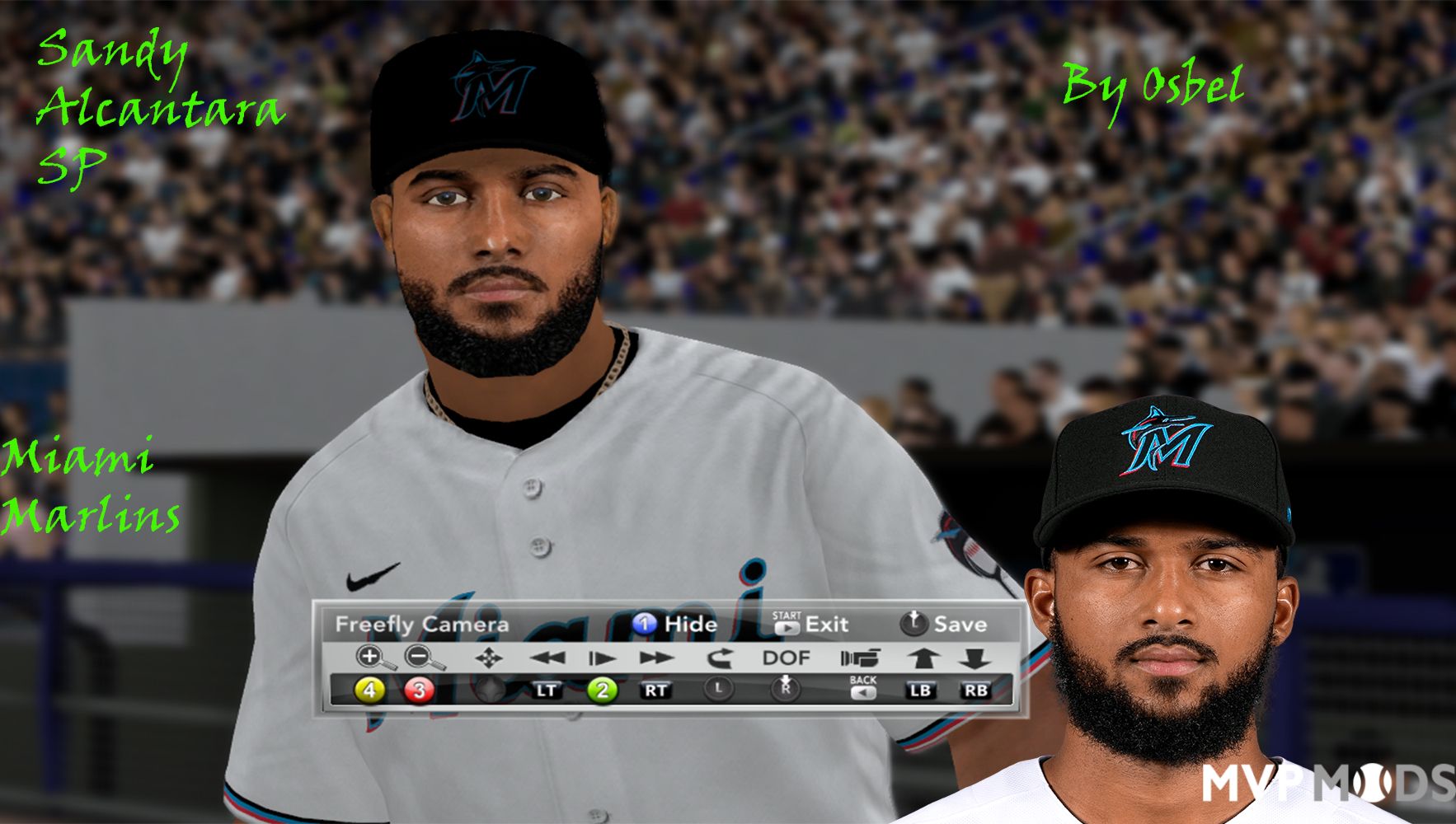 Andrew Toles CyberFace - Faces - MVP Mods