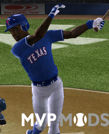 2020-2022 Texas Rangers Uniform Set - Uniforms - MVP Mods