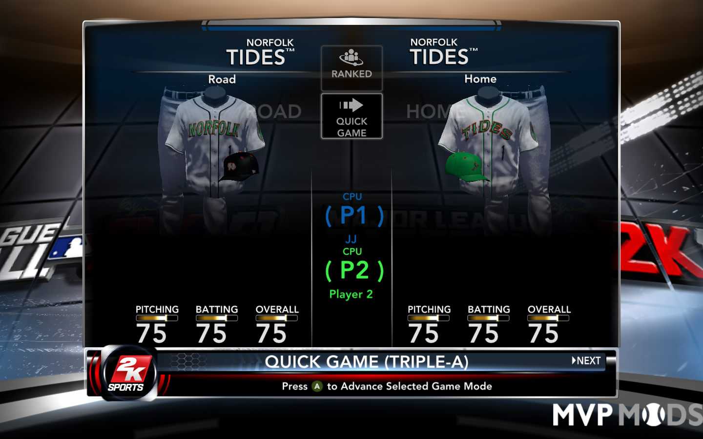 2018 Norfolk Tides uniforms - Uniforms - MVP Mods