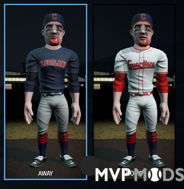 2022 Cleveland Guardians uniforms - Uniforms - MVP Mods