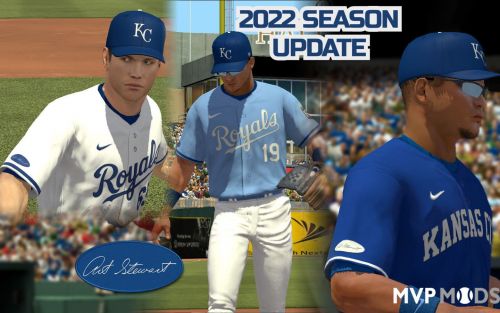 2020-2022 Kansas City Royals Uniform Set - Uniforms - MVP Mods