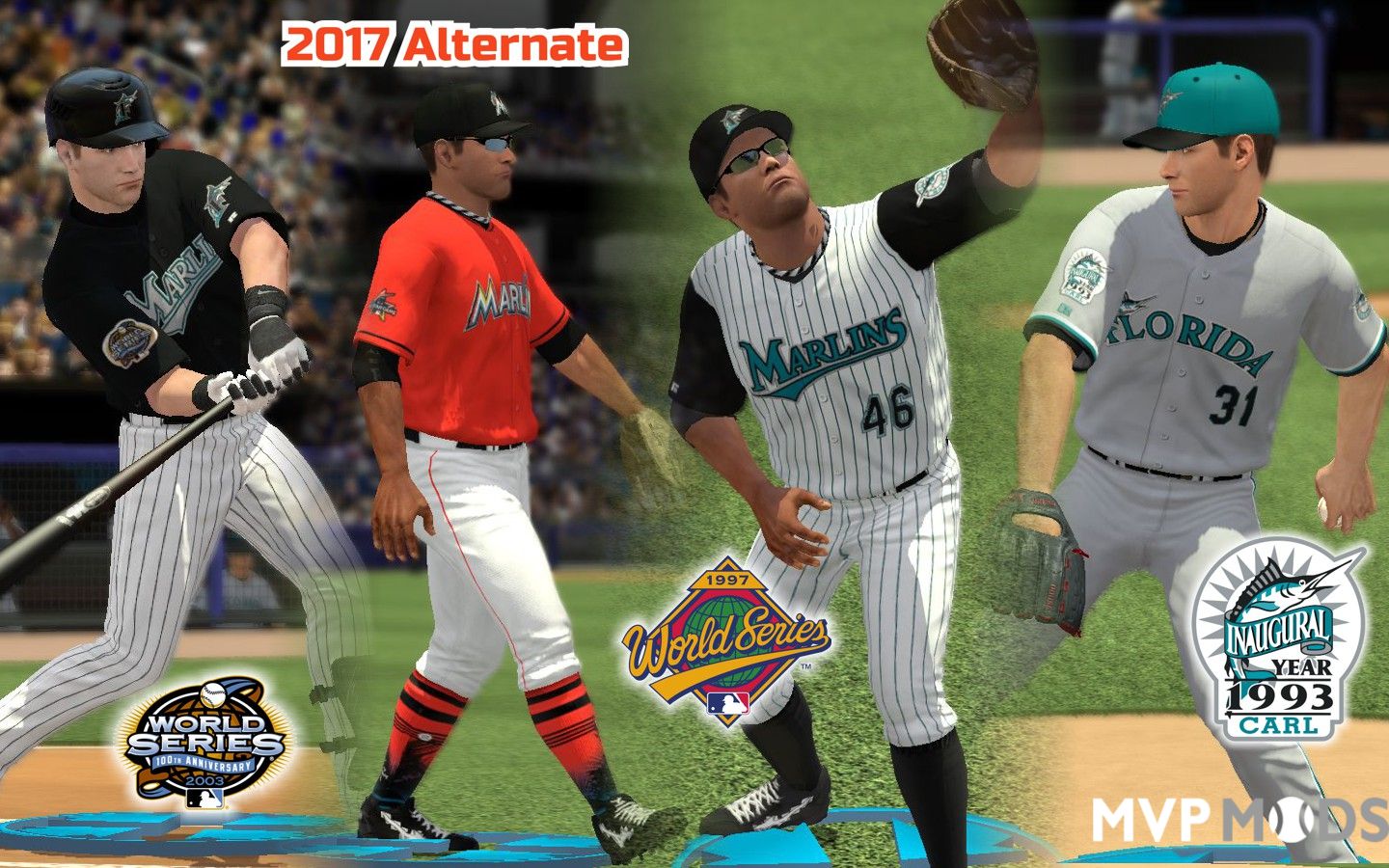2022 Miami Marlins Uniform Set - Uniforms - MVP Mods