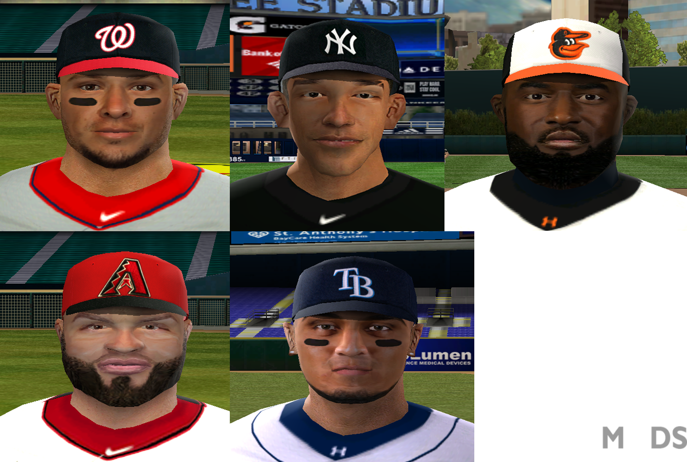 Anthony Rendon CyberFace - Faces - MVP Mods