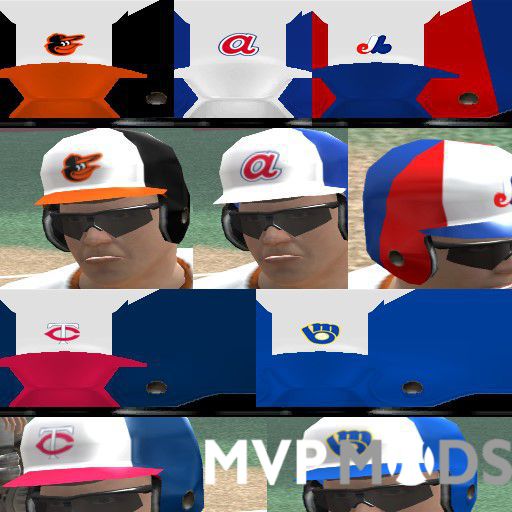 More information about "Retro Batting Helmets"